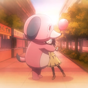 《丧女》そこらの着ぐるみの風船と私