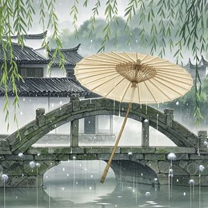 春雾躲雨