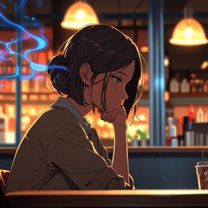 窓の外のたばこの煙