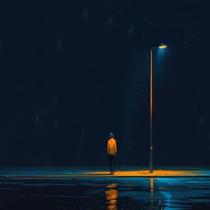 夜更けの孤独