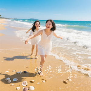暖光漫海
