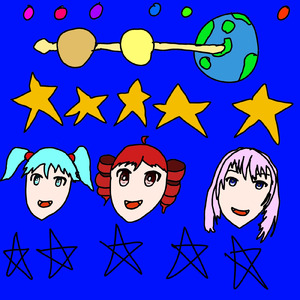 勃起して宇宙貫通 (feat. 重音テト, 初音ミク & 巡音ルカ)