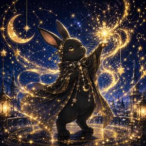 星ウサギと金色の魔法 - Star Rabbit and Golden Magic