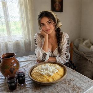 Mămăligă cu smântână