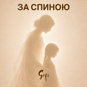 За спиною