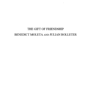 The Gift of Friendship