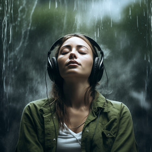 Binaural Rainfall Calm Tones