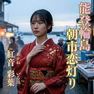 能登・輪島朝市恋灯り