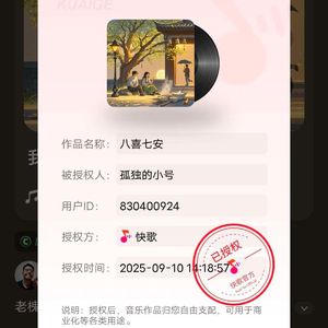 八喜七安-孤独的小号