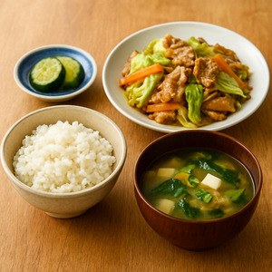 とりあえず飯(めし) 食べよ