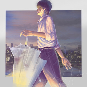 雨があがる前に