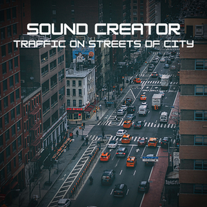 Evening City Traffic on the Street