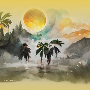 Sacred Grove at Dawn