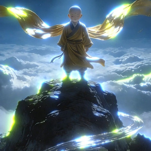 [AI 原创]小和尚赴武林盟主之战