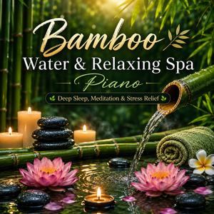 Bamboo Water & Relaxing Spa Piano Deep Sleep, Meditation & Stress Relief