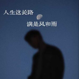 人生这长路满是风和雨