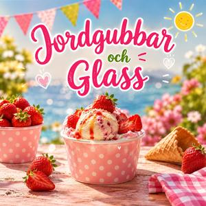 Jordgubbar med Glass