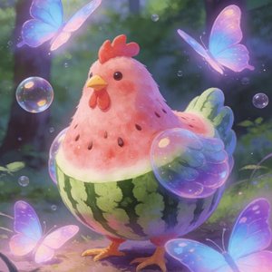 星空西瓜鸡