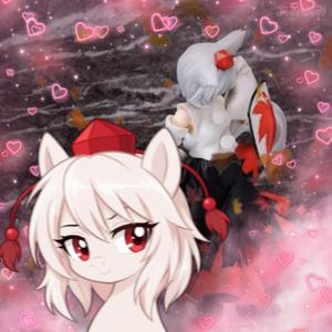 white tengu on the mountain