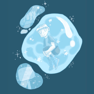 fell asleep on a road trip