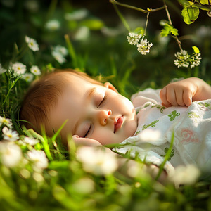 子宫羊水声+长嘘声（宝宝安抚催眠音乐）