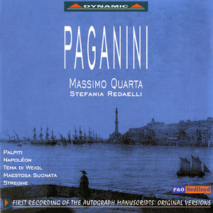 Introduction and Variations in A Major on Di tanti palpiti from Rossini's Tancredi, Op. 13, MS 77, "I palpiti" (version for violin and piano): Introduction and Variations on Di tanti palpiti from Rossini's Tancredi, Op. 13, MS 77, "I palpiti"