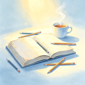 错题复盘冷静思考轻音乐