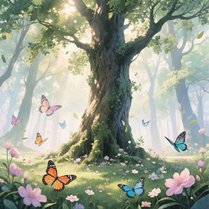 安らぎの森の幻想