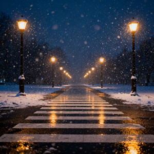 雪还在下