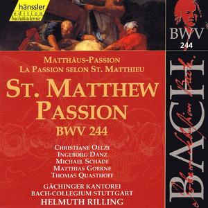 St. Matthew Passion, BWV 244:Aria: Buss und Reu (Alto)