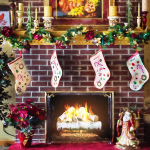 Crepitante fuego relajante para un ambiente acogedor