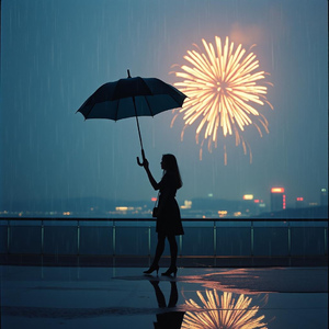 雨是神明的烟花