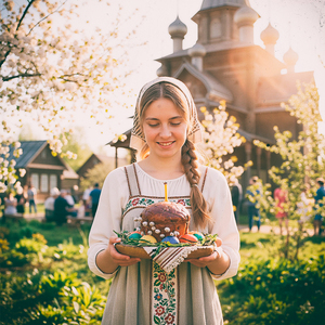 Вербное утро