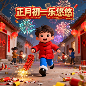 正月初一乐悠悠