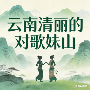 云南清丽的对歌妹山