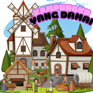 Kampungku Yang Damai (Cover)