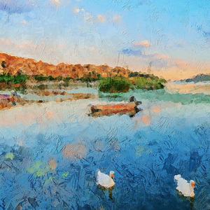 떠내려가는 구름 floating clouds