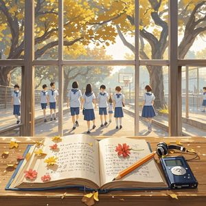 老课桌的光_甜甜