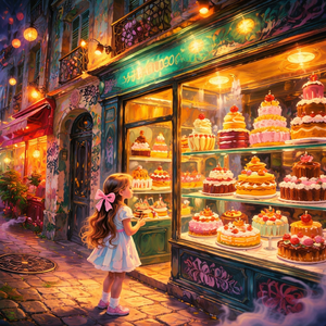 蛋糕店里卖蛋糕