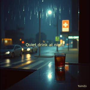 Quiet drink at night