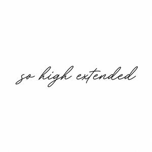 So High (Extended)