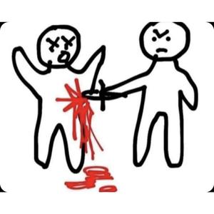 SHE PUT A KNIFE IN MY GUT!!! :(