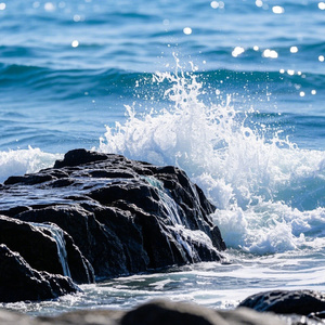 催眠曲巨浪冲击海岸声：天坠、雾升、震撼