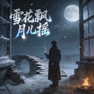 雪花飘月儿摇