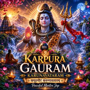 Karpura Gauram Karunavataram | कर्पूरगौरं करुणावतारम् | Peaceful Jap