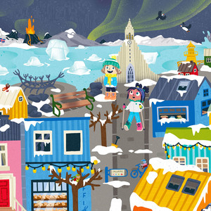 Bloqués - L'islande
