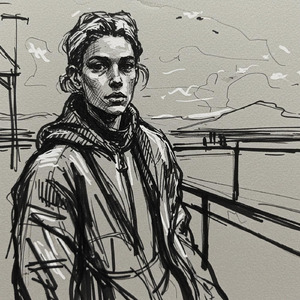 Dust Fell Where She Sat