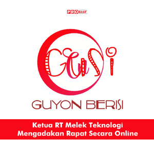 Ketua RT Melek Teknologi Mengadakan Rapat Secara Online