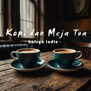 kopi dan meja tua