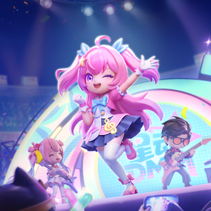 奔向未来的彩色大门